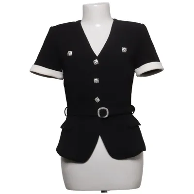 Blazer (Zwart, Wit) van Self-Portrait Polyester
