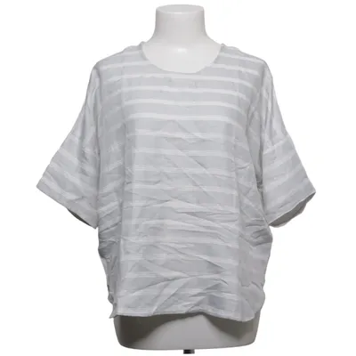 Top (Gray, White) from Broadway NYC Fashion Polyester, Viscose