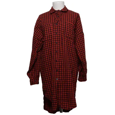 Flannel shirt (Red, Black) from Zeta Otto Cotton, Elastane