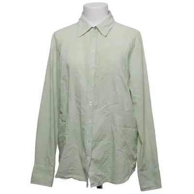 Shirt (Green) from Plus Size Cotton, Elastane, Polyester