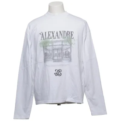 T-shirt à manches longues (Blanc) de Fleur Coton