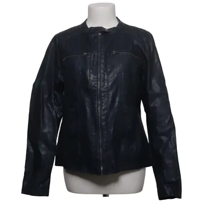 Veste (Bleu) de Gina Polyester, Polyuréthane, Viscose
