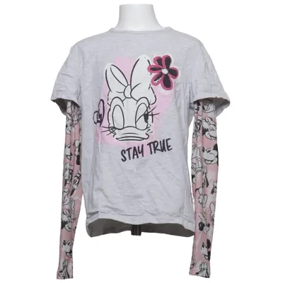 Lange mouwen shirt (Grijs, Roze, Wit) van Desigual Disney Katoen, Polyester