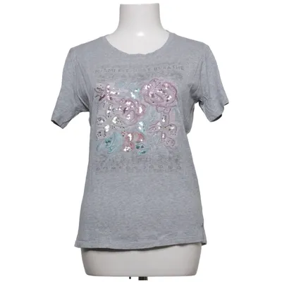 T-shirt (Gray, Multicolored) from Barbara Becker Cotton, Modal