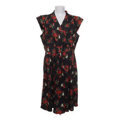 Klänning (Svart, Röd, Flerfärgad) från Lady Vintage Elastan, Polyester