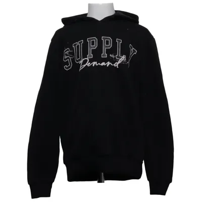 Hoodie (Black) from Supply & Demand Cotton, Polyester