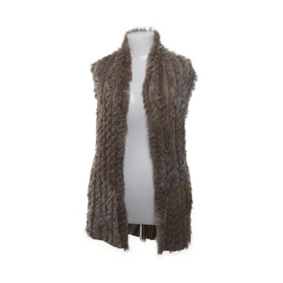 Pälsväst (Beige, Grå) från Hollies Stockholm Akryl, Kaninpäls