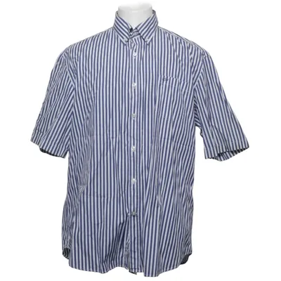 Chemise à manches courtes (Bleu, Blanc) de Paul & Shark Coton