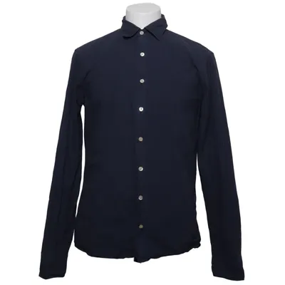 Hemd (Blau) von Sartorial Leisure by Oscar Jacobson Baumwolle