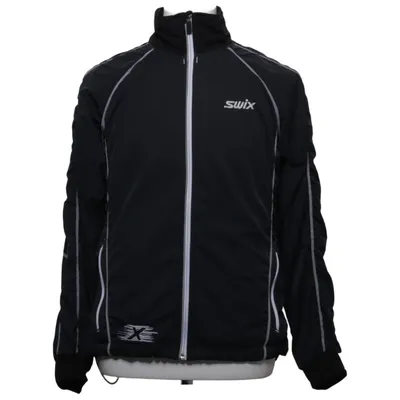 Trainingsjack (Grijs, Zwart) van Swix Elastaan, Polyester