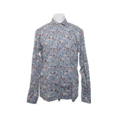 Shirt (Blue, Multicolored) from Oscar of Sweden Cotton