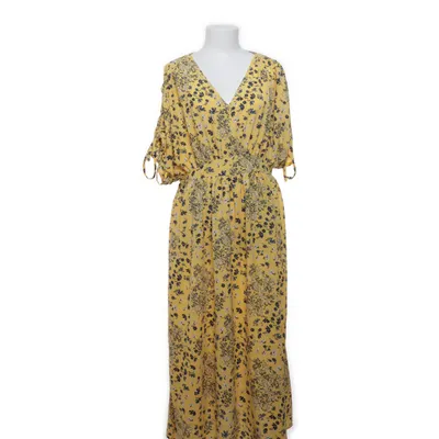 Maxi jurk (Geel, Meerkleurig) van ONLY Elastaan, Polyester