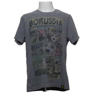 T-shirt (Gris, Multicolore) de Borussia Dortmund Coton, Polyester