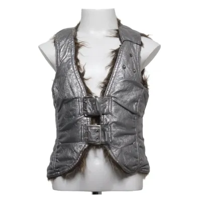 Outdoor Weste (Silber, Braun) von Carbone Acryl, Polyester, Polyurethan