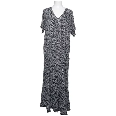 Maxikjole (Sort, Hvid, Flerfarvet) fra Gozzip Viscose