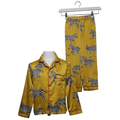 Pyjama (Jaune, Blanc, Noir) de Chelsea Peers Élasthane, Polyester recyclé