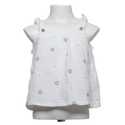 Kleid (Weiß, Braun) von Orchestra Baumwolle, Polyester