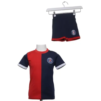 Sportssæt (Blå, Rød) fra Paris Saint-Germain Polyester
