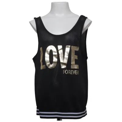 Sports tank top (Black, Gold, White) from Elite Elastane, Polyester