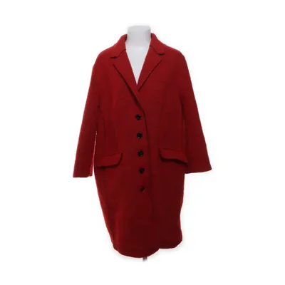 Coat (Red) from Amy by Amy Vermont Polyester, Wool