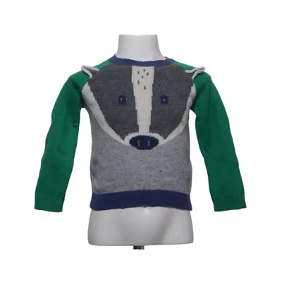 Sweater (Grøn, Grå, Blå) fra Baby Boden Bomuld, Polyamid, Uld