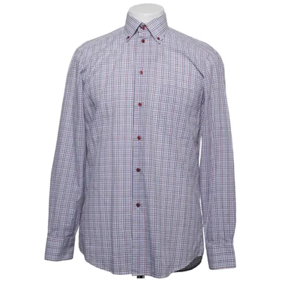 Shirt (Wit, Blauw, Rood) van Randolph Katoen