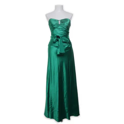 Aftonklänning (Grön) från Juliet Polyester