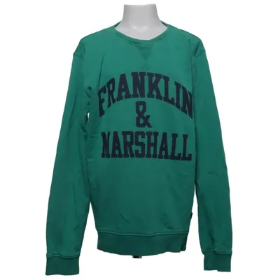 Sweatshirt (Vert, Bleu) de Franklin & Marshall Coton, Polyester