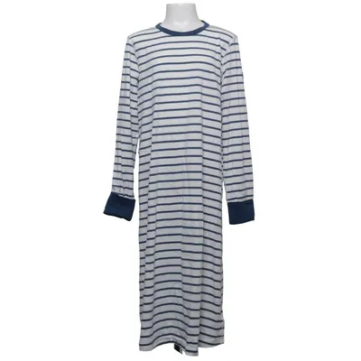 Nightshirt (White, Blue) from Polarn O. Pyret Elastane, Organic cotton