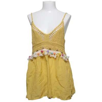 Tanktop (Geel, Meerkleurig) van Moni&Co Katoen, Viscose
