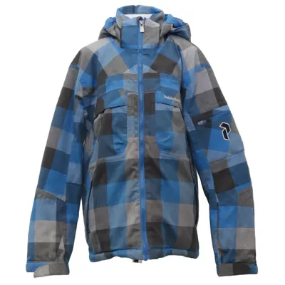 Ski jacket (Blue, Gray) from Peak Performance Junior Polyester