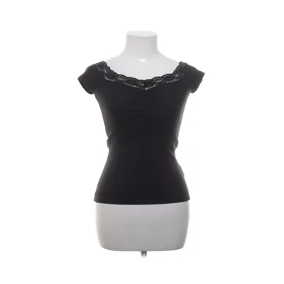 Topp (Svart) från Nelly Bomull, Elastan, Polyester