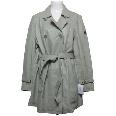 Trenchcoat (Grün) von Otto Kern Leder, Polyester