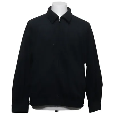 Jakke (Sort) fra Uniqlo Polyester, Uld