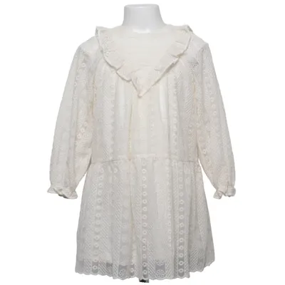 Kjole (Hvid) fra Zara Bomuld, Polyester