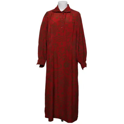 Jurk (Rood, Bruin) van Caroline Rohmer Polyester