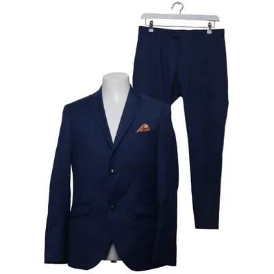 Suit (Blue) from Riley Polyester, Viscose, Wool