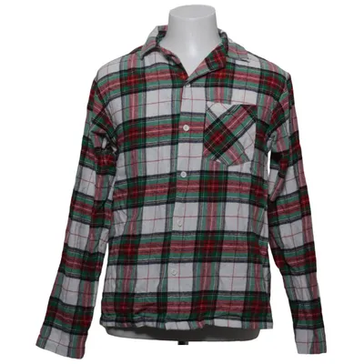 Flannel skjorte (Hvid, Rød, Grøn) fra Stuhf Bomuld