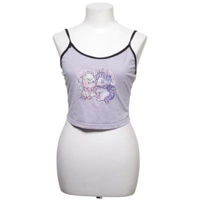 Crop top (Lila, Flerfärgad) från Romwe