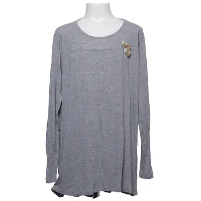 Langærmet t-shirt (Grå) fra Zara Girls Soft Collection