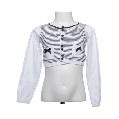 Kofta (Vit, Svart) från Jottum Bomull, Polyester