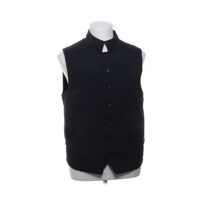 Outer vest (Blue) from Murrey Merino wool, Polyester