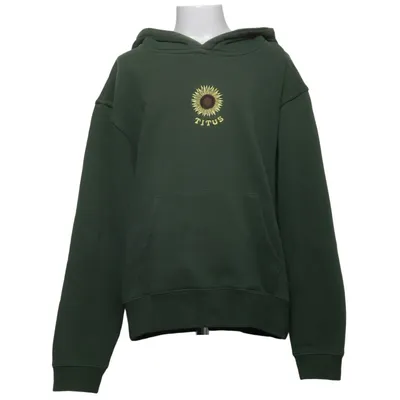 Sweat à capuche (Vert) de Titus Coton, Polyester