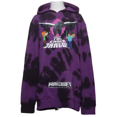 Capuchon sweater (Lila, Zwart) van Minecraft
