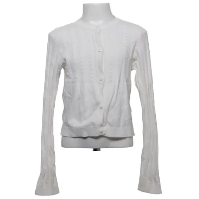 Cardigan (Blanc) de Hampton Republic Coton, Polyamide