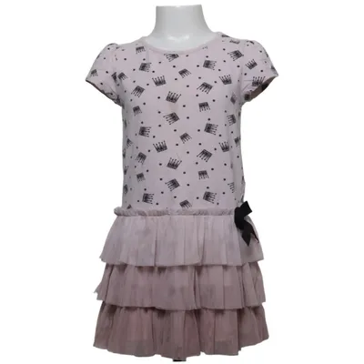 Dress (Pink) from Kids by Lindex Cotton, Elastane, Polyester