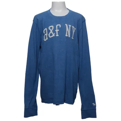 Långärmad t-shirt (Blå) från Abercrombie Kids Bomull, Polyester