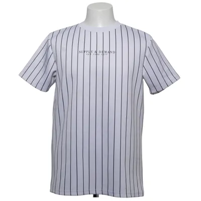 T-shirt (Blanc, Noir) de Supply & Demand Élasthane, Polyester