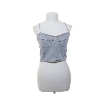 Crop top (Blå) från Perfect Jeans Gina Tricot Bomull
