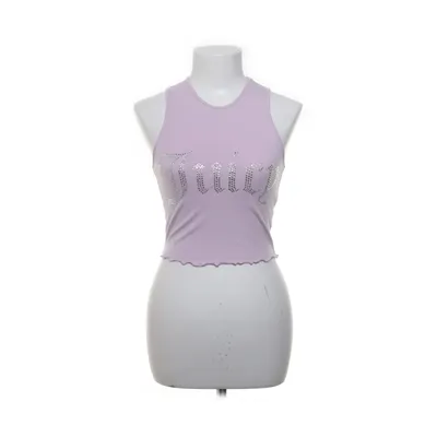 Crop top (Lila) van Juicy Couture Katoen, Elastaan, Polyester